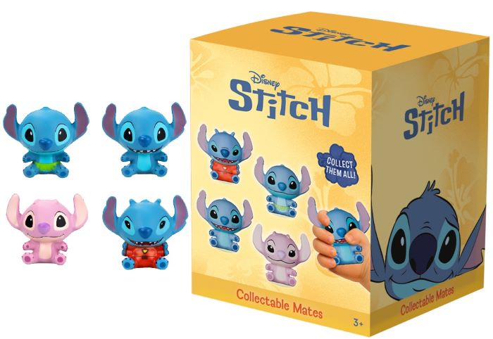 DISNEY Stitch Eolo Collectibles Mates 11,5cm In Blind Box (12x9cm) In espo da 12pz 4ass…x12…x